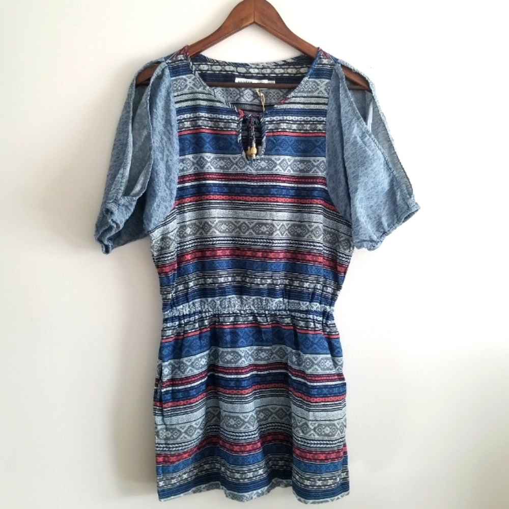 Artisan De Luxe Laura Boho Mini Dress XS